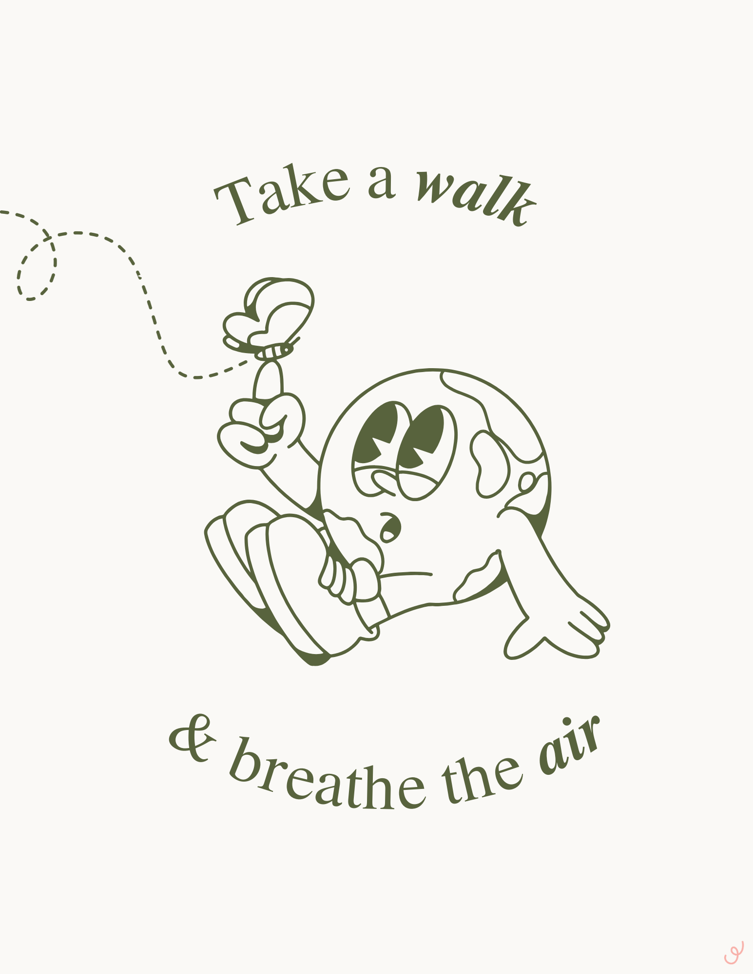 Take a Walk Print
